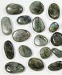 Lot: Polished Labradorite Pebbles - kg ( lbs) #90619-2